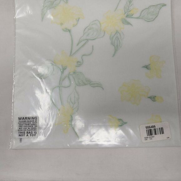 TATOUAGE DECORATIVE TRANSFER DESIGNS CAROLYN YOVAN YELLOW FLOWER PAINT 10" X 26" - Picture 3 of 6